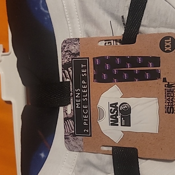 NASA Logo Novelty Pajama Set Size XXL - Picture 5 of 8